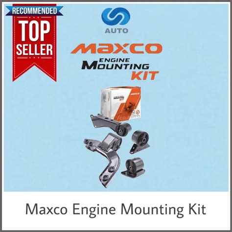 MAXCO Engine Mounting Kit For Perodua Axia Auto 2014 1 Set Lazada