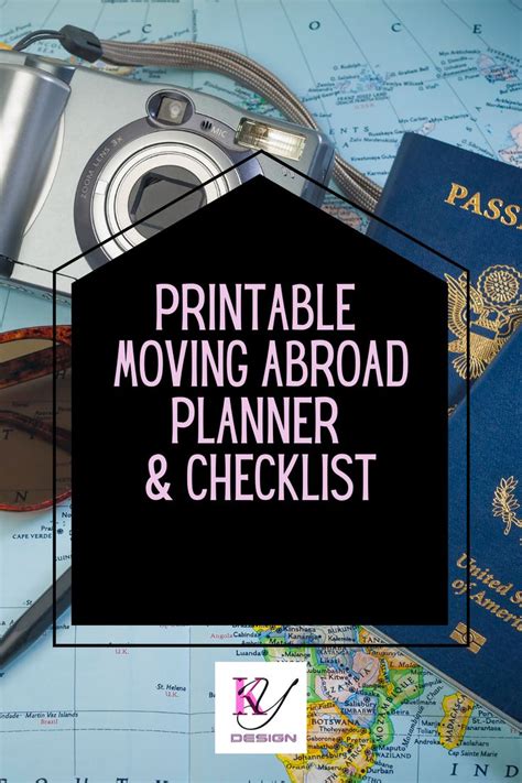 Printable Moving Checklist Moving Abroad Checklist Moving Abroad