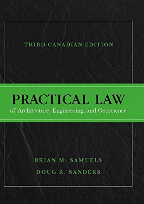 Practical Law Of Architecture Engineering And Geoscience Download