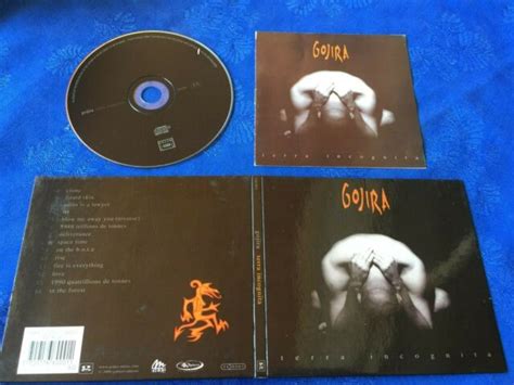 Gojira Terra Incognita Cd Digipack 2000 Gabriel Editions ‎ 24g001