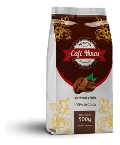 Café Minas Torrado E Moído 500g 100 Arábica Premium Mercadolivre