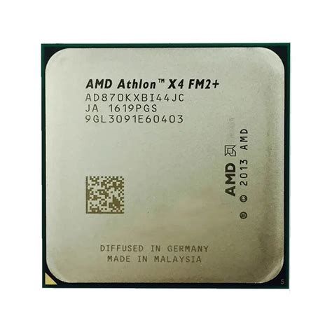 AMD Athlon X4 870K CPU 3 9GHz 95W Socket FM2 Desktop Quad Core CPU