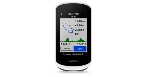 Garmin Edge Explore 2 GPS Fahrradcomputer Black White