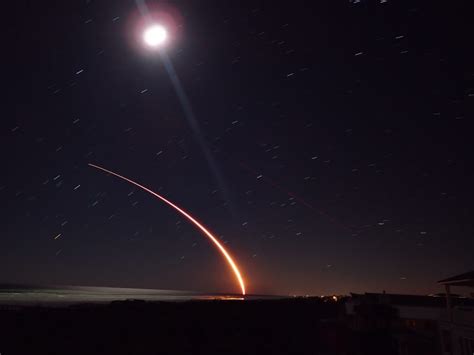 Last Night S Successful Spacex Launch Today S Image Earthsky