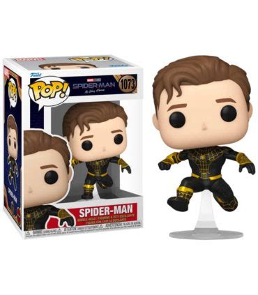 Comprar Funko POP Spiderman Unmasked Black Suit 1073 Marvel Spider Man