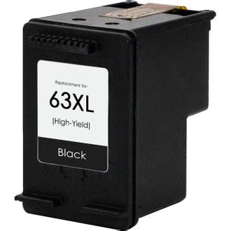 Remanufactured HP 63XL Black Ink Cartridge (F6U64AN) High-Yield