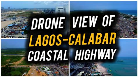 K Aerial View Of Lagos Calabar Coastal Highway From Victoria Island