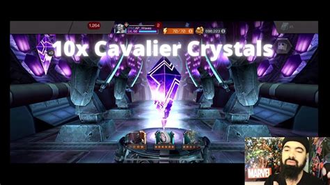 10x Cavalier Crystal Opening Another Nexus Marvel Contest Of Champions Youtube