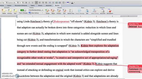 How To Proofreadedit Mark Papers In Ms Word Youtube