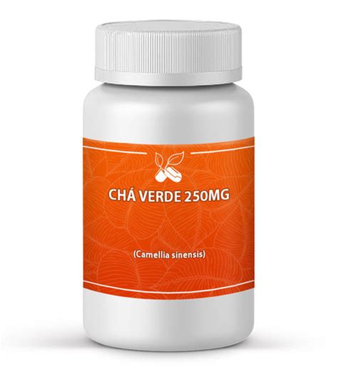 CHÁ VERDE Camellia sinensis 250MG CÁPSULAS Vegan Pharma