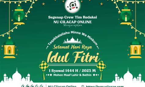 Taqabbalallahu Minna Wa Minkum Ucapan Selamat Idul Fitri