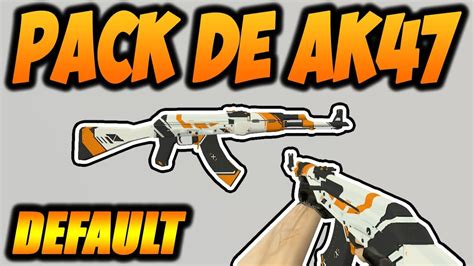 Pack De Skins Ak Hd Default Model Cs Youtube