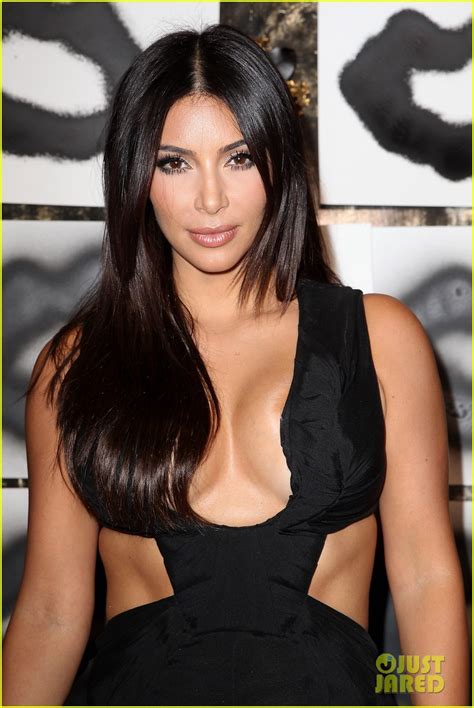 Kim Kardashian Rocks Super Sexy And Revealing Outfit At Violet Grey Event Photo 3180027 Kim