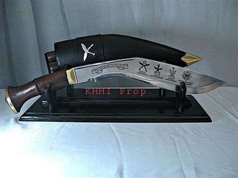 The Brigade Of Gurkhas Engraved Kukri Set Tribute To Fallen Heroes