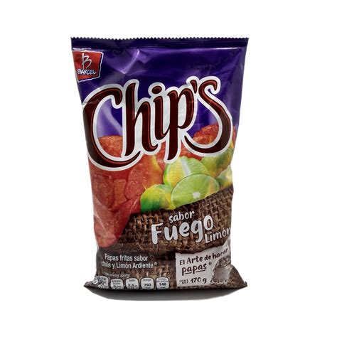 Chips Fuego Barcel 170g Súper La Mas Chiquita