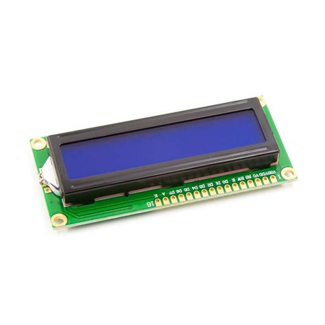 Lcd Parallel Lcd Display With Blue Backlight Robotist