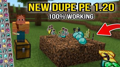 How To Duplicate In MCPE Minecraft Pe 3 New Working Duplication