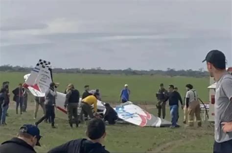 Dos muertos al estrellarse una avioneta en la inauguración de una feria