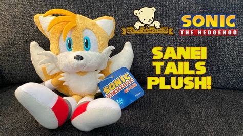 2007 Sanei Tails Plush Unboxing And Review Youtube