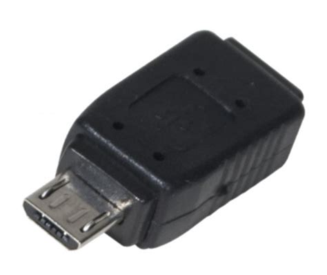 Adaptateur Mini USB femelle Micro USB B mâle Cordons et adaptateurs