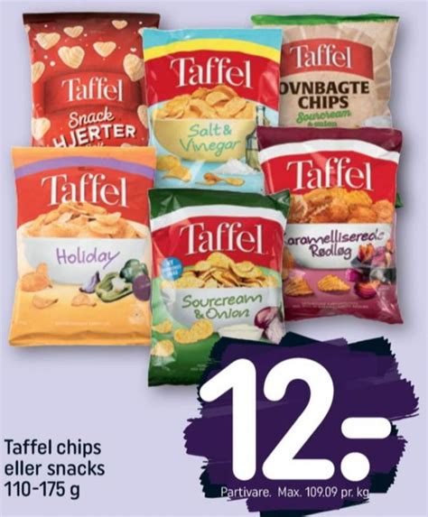 Taffel Chips Rema August Alle Tilbudsavis