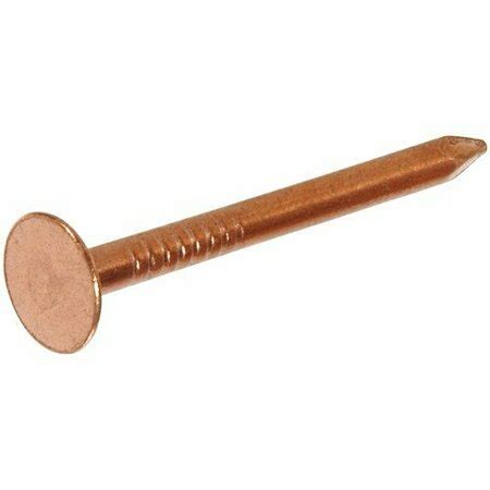 Hillman Common Nail In L Copper Plated Finish Pk Zoro