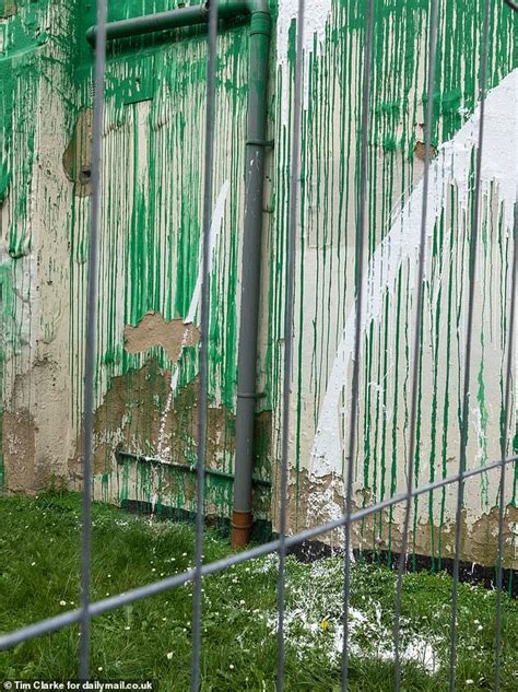 Banksy S Tree Mural Is Defaced After Just Three Days Vandals Throw