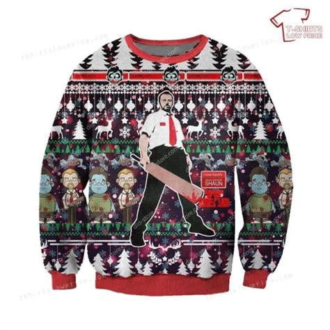 Shaun Of The Dead 2004 Ugly Sweater T Shirts Low Price