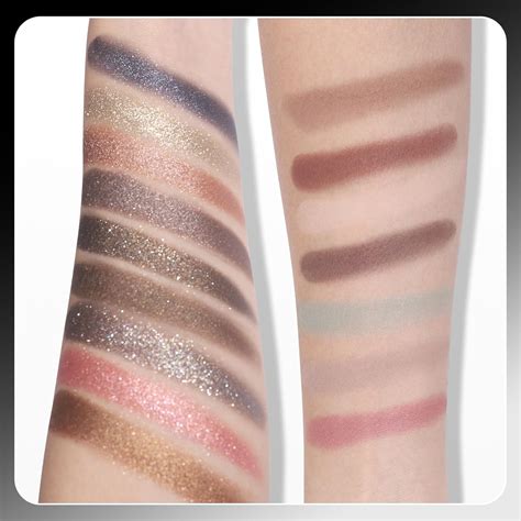 UCANBE Baked Eyeshadow Makeup Palette With Hidden Gems Colors Nude