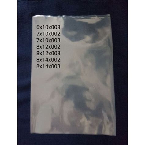 Pe Plastic Bags For Frozen Products 5x8 6x10 7x10 8x12 8x14 9x14 Kapal