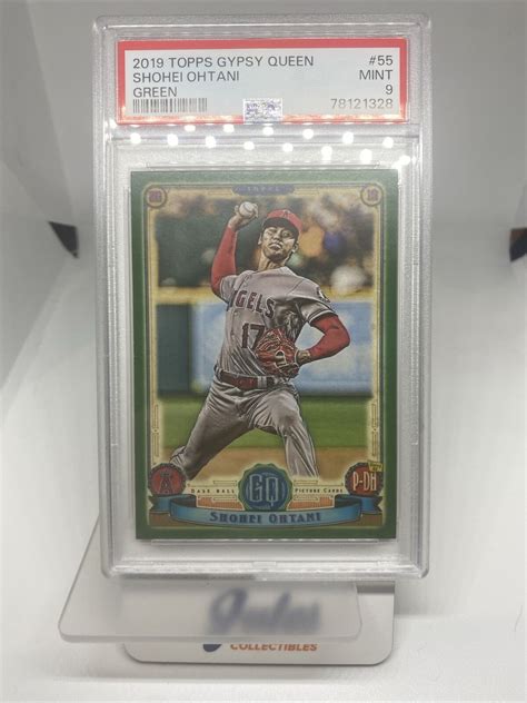 Topps Gypsy Queen Green Shohei Ohtani Psa Rare Insert Ebay