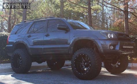 2007 Toyota 4runner With 20x14 76 Fuel Renegade And 35 12 5r20 Atturo Trail Blade Mt And