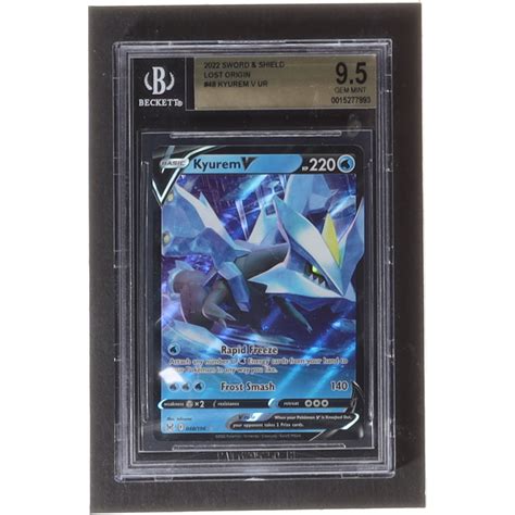 Kyurem V 2022 Pokemon Sword And Shield Lost Origin 48 BGS 9 5