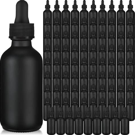 Amazon Nuogo Pack Glass Dropper Bottles Oz Tincture Vials