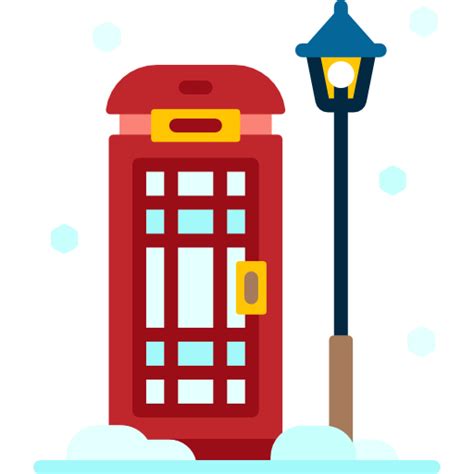 Phone Booth Special Flat Icon