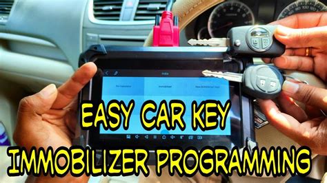 Car Key Programming Immobilizer Programming Youtube