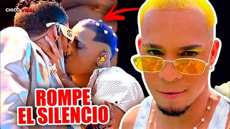 BailarÍn Que BesÓ A Bad Bunny Rompe El Silencio Youtube