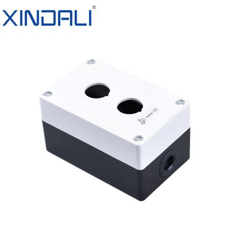 Xdl5 B02 2 Holes Plastic White Image Switch Button Plastic Electrical