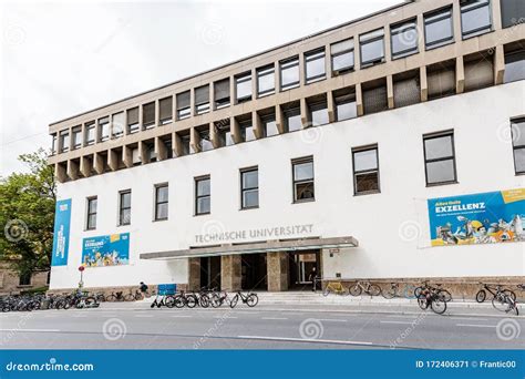 The Building of the Technical University of Munich Editorial Photo ...