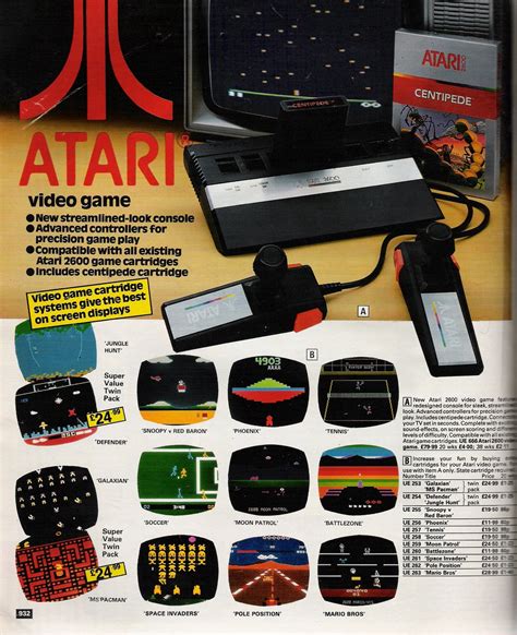 Quick Look At 1983 Video Game Vendor Ads Classic Console Discussion