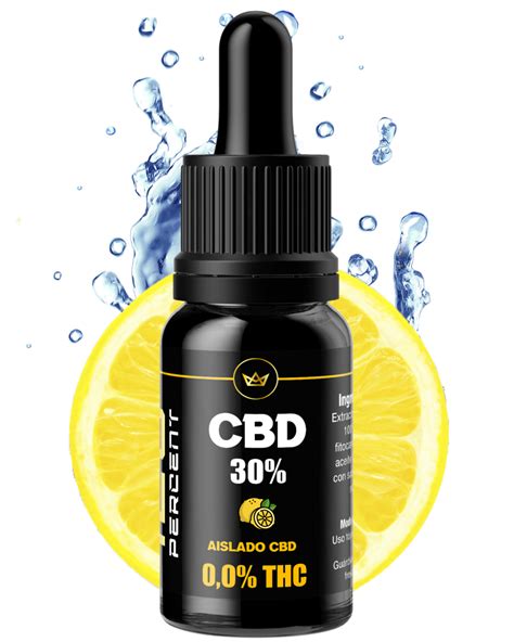 Aceite de CBD 30 Puro Limón 120percent