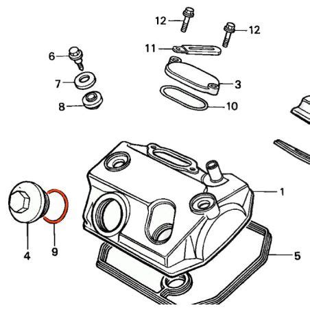 Service Moto Pieces Moteur Joint Torique X Mm Xl V