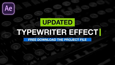 Easily Create Text Typewriter Effect In Adobe After Effects After