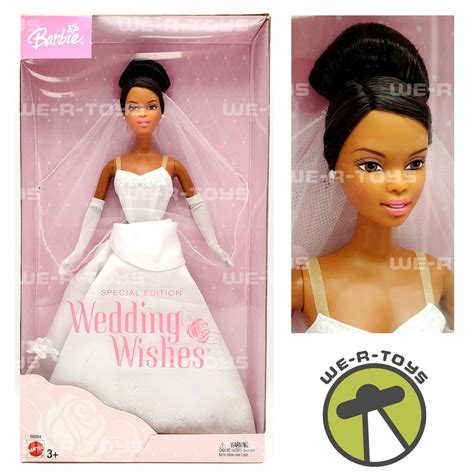 Barbie Wedding Wishes African American Special Edition Doll 2003 Mattel