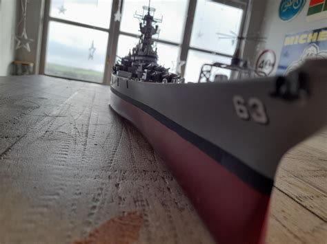 My 1/350 USS Missouri : r/modelmakers