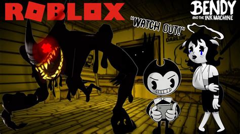 BENDY FINDS BEAST BENDY ROBLOX BATIM YouTube