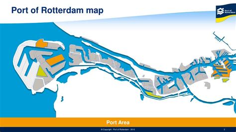 Rotterdam Port Map