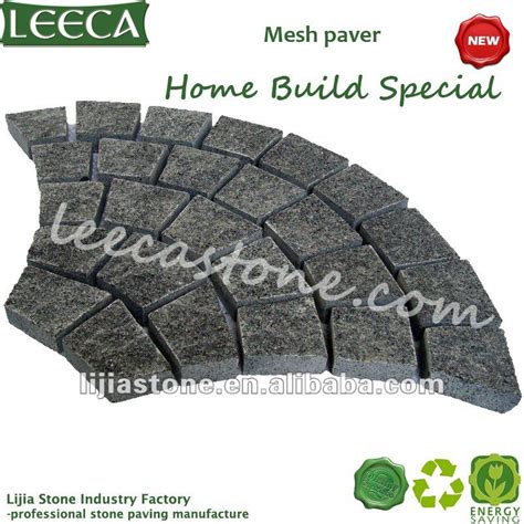 Green Porphyry Patio Stone Pavers Fan Mat High Quality Green Porphyry