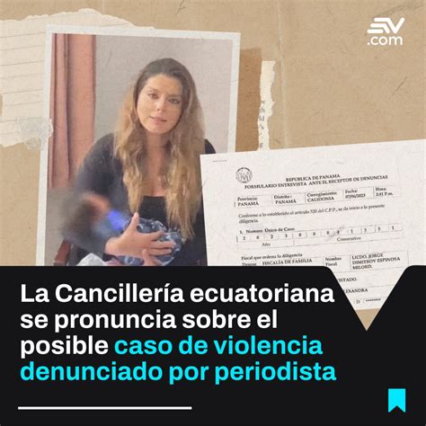 Ecuavisa Noticias On Twitter 🗣️ La Periodista Verónica Ibarra Acusa A