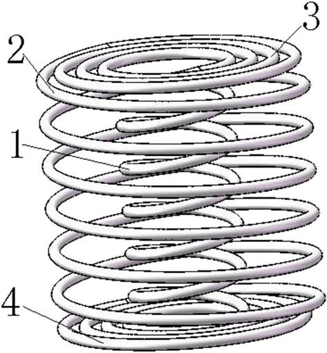 一种双螺旋弹簧的制作方法